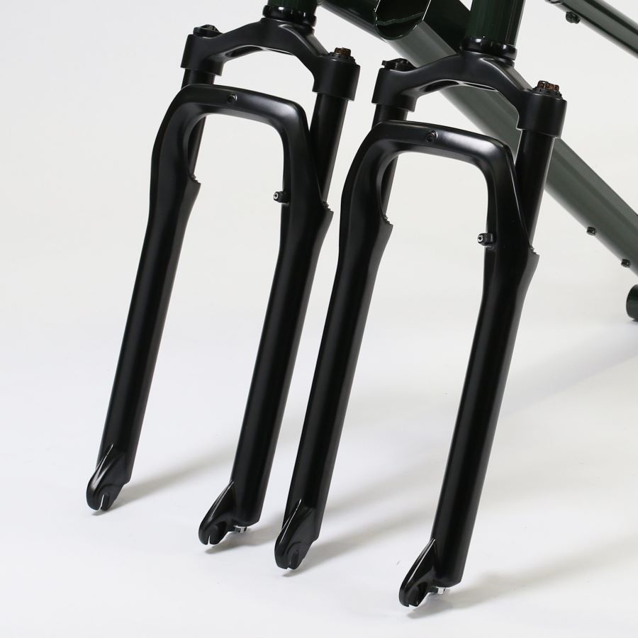 Replace suspension cheap fork with rigid